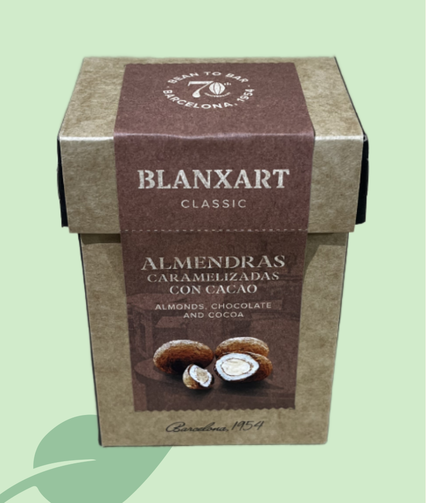Blanxart Almendras con Cacao 100 g — snack gourmet