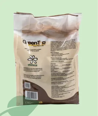 Green Top Adob Orgànic Pellets 2,5 kg Fertilitzant