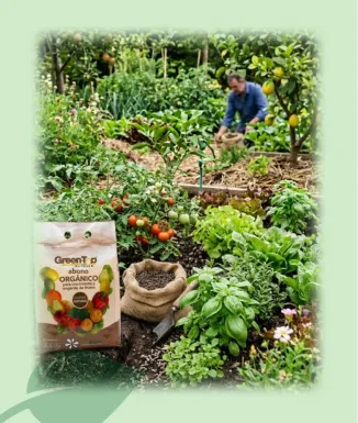 Green Top Abono Orgánico Pellets 2,5 kg Fertilizante