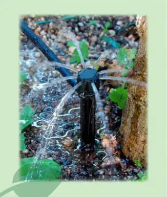 Gotero regulable Aqua Control 0–70 L/h amb estaca 10 unitats