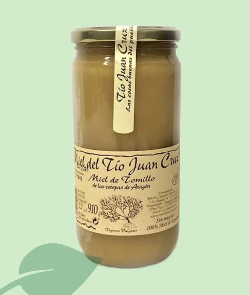 Miel de tomillo Tío Juan Cruz 910 g y 450 g