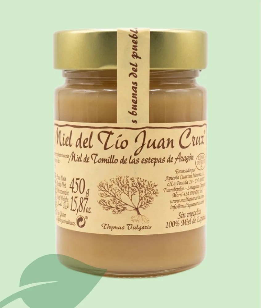 Mel de farigola Tío Juan Cruz 910 g i 450 g