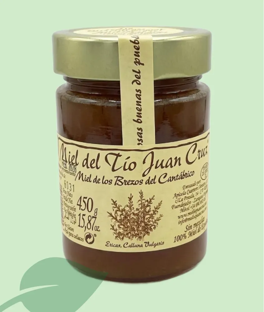 Miel de brezo Tío Juan Cruz 910 g y 450 g