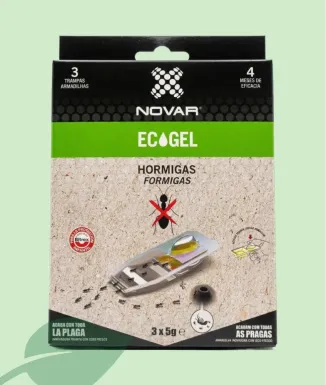 ECOGEL trampa formigues 3 unitats cebo eficaç