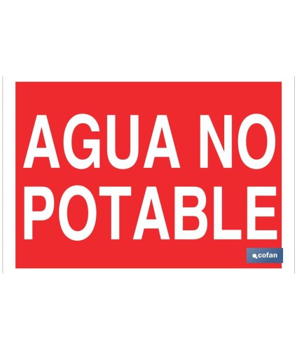 Agua no potable