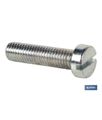 Tornillos DIN 84 Zincado