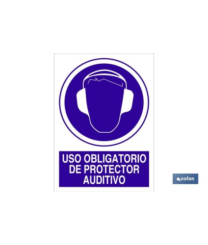 Uso obligatorio de protector auditivo
