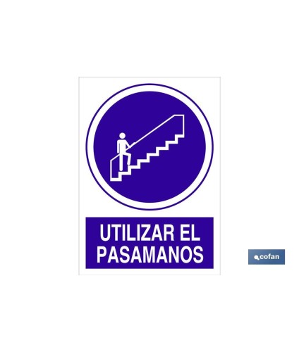 Utilizar el pasamanos