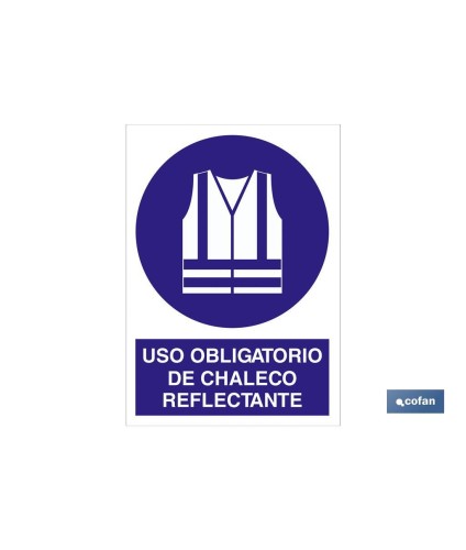 Uso obligatorio de chaleco reflectante