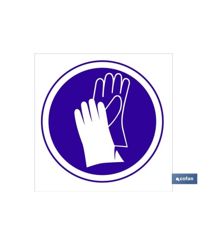 Obligatorio guantes