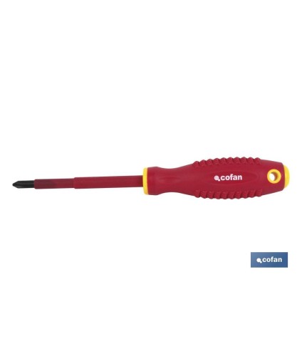 Destornillador Aislado 1000 V | Pozidrive PZ-1 a PZ-3 | Longitud 80 mm a 150 mm