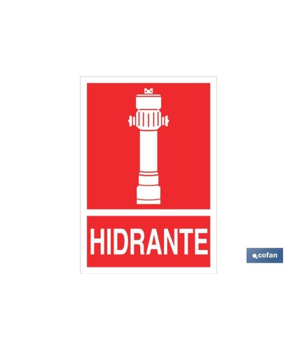 Hidrante Pictograma + Texto