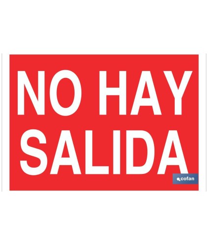 No hay salida