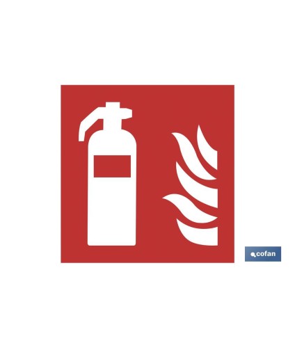 Extintor de incendios Pictograma