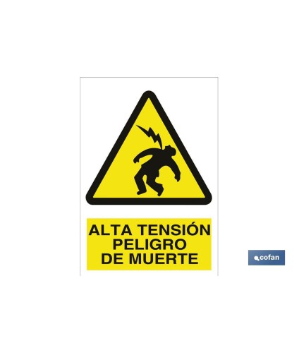 Alta tensión peligro de muerte