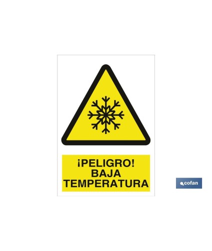¡Peligro! baja temperatura