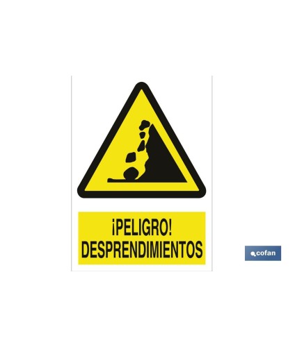 ¡Peligro! desprendimientos