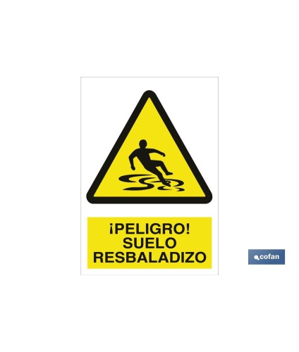 ¡Peligro! suelo resbaladizo