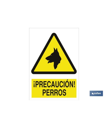 ¡Precaución! perros