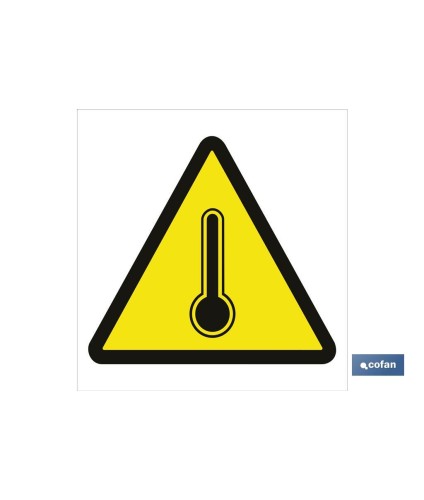 Peligro alta temperatura