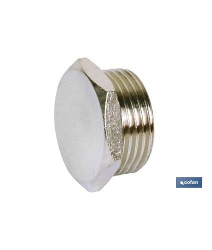 Tapón Hexagonal Rosca Macho