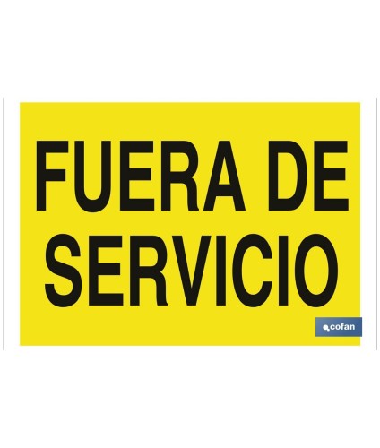 Fuera de servicio