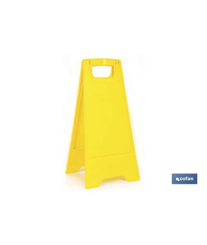 Caballete sin texto | Hueco para personalizar | 62 x 30 cm