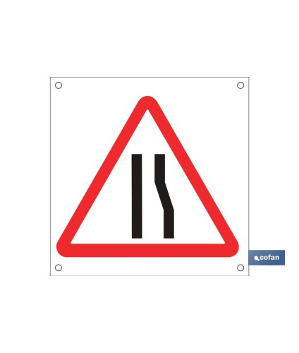 OB21 Estrechamiento derecho via