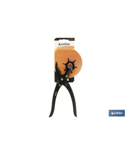 Sacabocados tipo estrella | Cabezal giratorio con 6 piezas | Recomendable para diferentes materiales