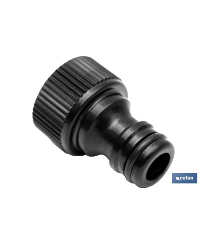 Adaptador de rosca | Hembra de polipropileno  | Para manguera de jardín | Diferentes Medidas