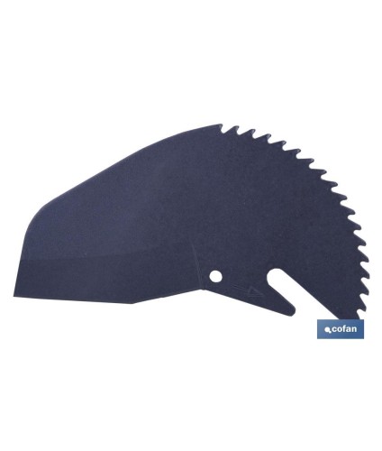 Recambio de cuchilla| Para tijera cortatubos | Diámetro: 63 mm (2 1/2) | Fabricada en acero inoxidable