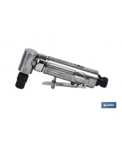 Fresadora neumática 90° de alto rendimiento recta para vástagos de Ø6mm