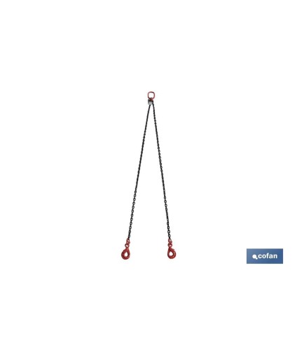 Pulpos de cadena 2 ramales. Grado 80