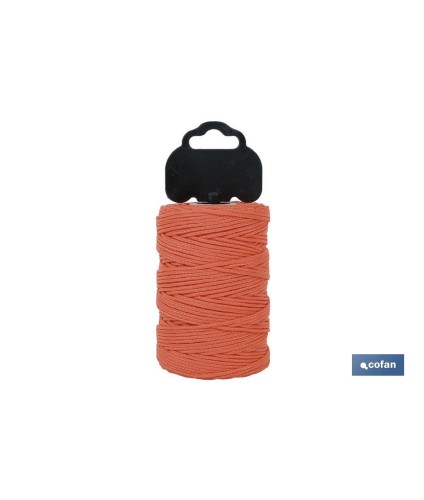 Trenza de Polipropileno / 8842 1,5 mm ø Naranja (Blíster)