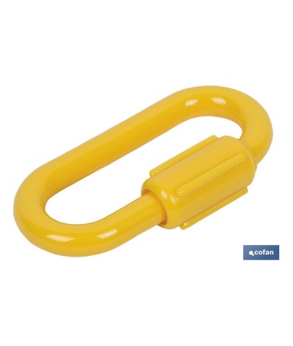 Eslabón amarillo Unión Cadena