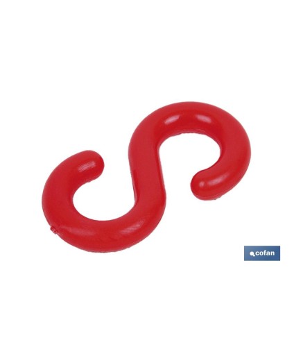 Gancho S Color Rojo