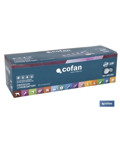 Pilas Botón CR2032/3.0V