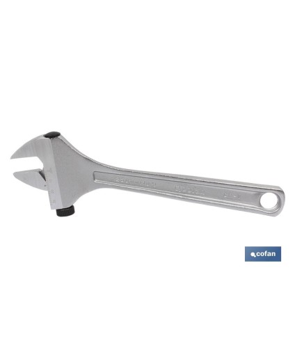 Llave inglesa | Moleta lateral | Ajustable | Varias medidas y aperturas | Fabricada en acero al cromo-vanadio