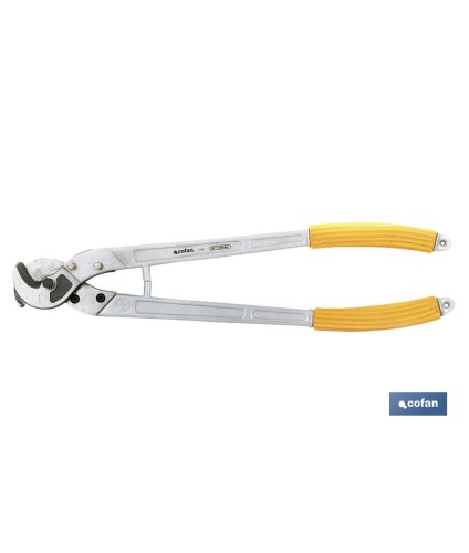 Tenazas cortacables de aluminio y cobre | Para grosores desde 3 hasta 22 mm | Longitud 220 mm