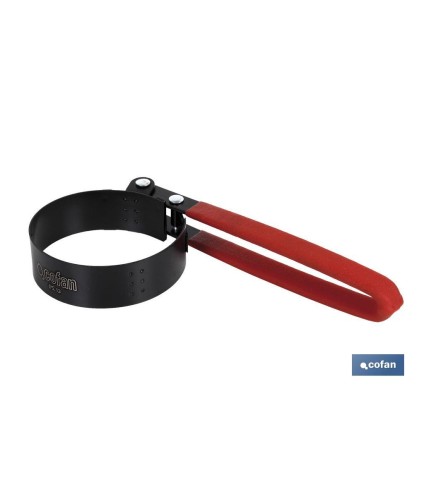 Llave ajustable para filtros de aceite | Con medidas desde  60 hasta 110 mm | Llave de filtros de fleje ajustable