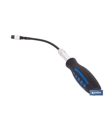 Destornillador porta puntas con varilla flexible y extraíble | Longitud de 235 a 350 mm
