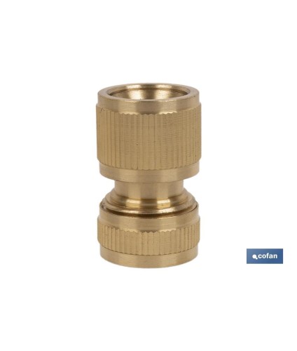 Conector para mangueras de riego | Diferentes Medidas | Fabricado en Latón