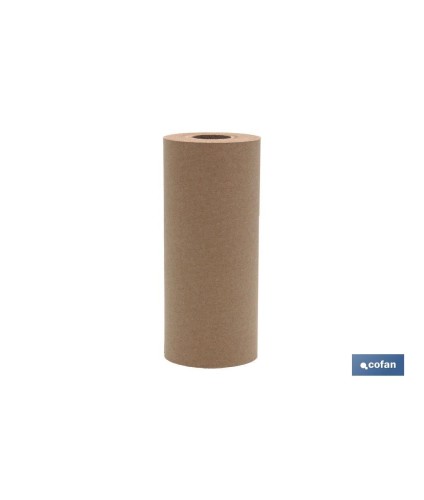 Rollo de papel Kraft | Color marrón | Medidas en 90 cm de ancho y 45 metros de largo