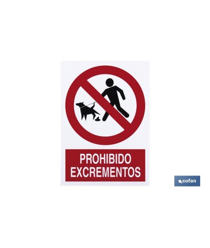 Prohibido Excrementos