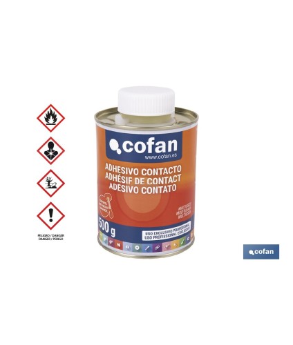 Adhesivo de contacto 500 ml | Pegamento universal multiusos