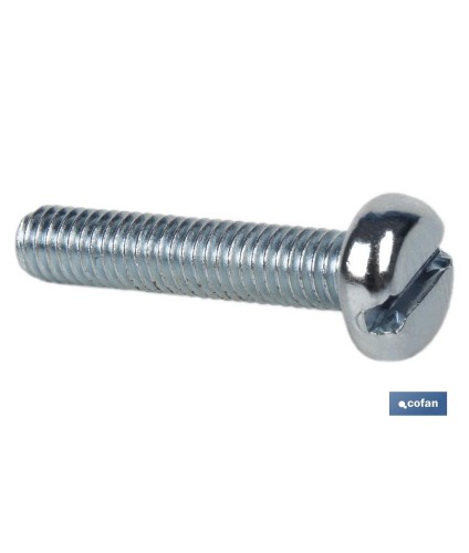 Tornillo DIN 85 | Clase 6 | Medidas desde 6 mm hasta 60 mm