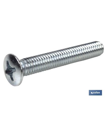 Tornillo DIN 966 Zincado