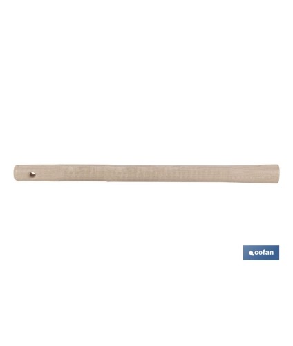 Mango de madera para Zacho | Mango ligero y agradable al tacto | Longitud del mango: 390 mm