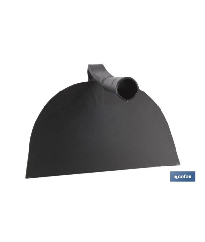 Raedera metálica para usar en construcción | Herramienta para remover y esparcir hormigón | Peso de la raedera de 1084 g