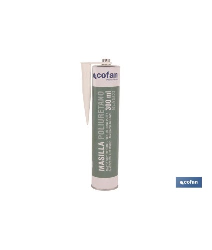 Masilla Selladora Poliuretano | Color Gris | Envase de 300 ml